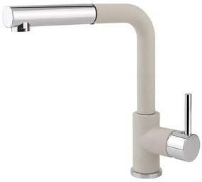 Concept BDG4527BE - Baterie pentru chiuvetă cu duș extractabil, 26,9 cm, granit/bej