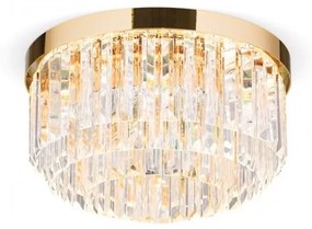 Lustra LED design LUX PRISM 35cm, 24K gold plated