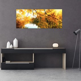 Tablou - Copac de toamnă (120x50 cm)