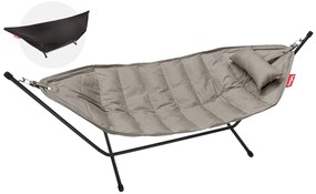 Hamac Headdemock superb, incl. perne și structuri negre, mai multe variante - Fatboy Culoare: gri taupe