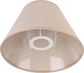 Abajur de rezervă JUTA E27 d. 19 cm bej