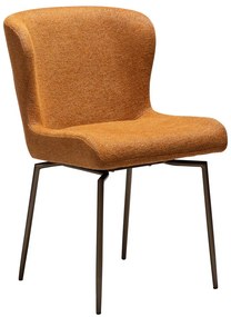 Scaun de dining maro tapițat Glam – DAN-FORM Denmark