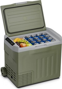 Klarstein Răcitor cu compresor PolarForce 30L| Panou LCD, iluminat, off-road, protecție baterie, 12V/230V
