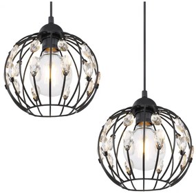 Lustra cu 4 pendule design modern HANAKO 16029-4H GL
