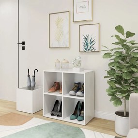 Pantofar de hol, alb, 105 x 35,5 x 70 cm, PAL 1, Alb, Alb