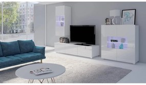 Mobilier living Calabria C7 (Alb) (fără iluminat). 1051614