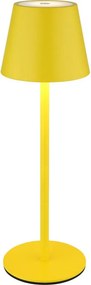 Globo 58488Y-LED Lampă de masă VANNIE, cu dimmer, tactilă, reîncărcabilă, pentru exterior, 3W/5V IP54 1800mAh, galbenă