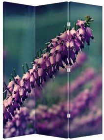 Paravan - Floare violetă (126x170 cm)