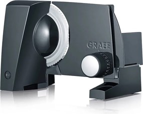 Mașină de tăiat cârnați Graef SKS100, 170 W, lamă de 170 mm, oțel inoxidabil, sistem de blocare pentru copii, negru
