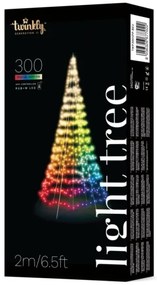 Twinkly TWP300SPP-BEU LED RGBW brad de Crăciun exterior 300 LED 2m IP44 Wi-Fi