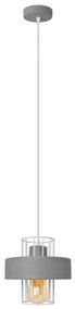 Lustră pe cablu VOLTA 1xE27/15W/230V gri