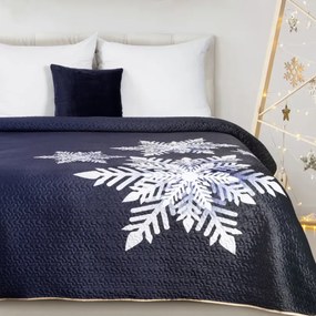 Cuvertură matlasata de pat cu fulg de nea Lăţime: 220 cm | Lungime: 240 cm