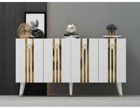 Dulap Isil White and Gold