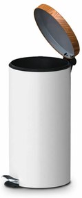 Alda Coș de gunoi cu pedală Sherwood Freedom Fresh30 l, alb, 30 l