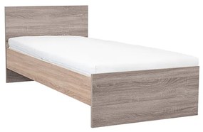 Pat single Miami 90x200 cm stejar York-stejar Sonoma