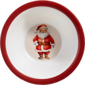 Set de masă pentru copii din melamină Moș Crăciun,5 piese
