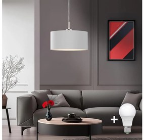 Lustră LED pe cablu Eglo TUNJA 1xE27/60W/230V alb