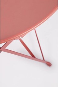 Set de dining pentru grădină teracotă din oțel pentru 2 persoane Austin – Bizzotto