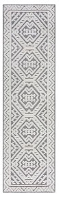 Covor tip traversă gri lavabil din janilie 60x240 cm Jaipur – Flair Rugs