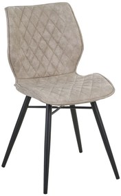 Set 2 buc. scaune pentru sufragerie Lissa (bej). 1009995