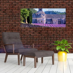 Tablou - Câmp de lavandă (120x50 cm)