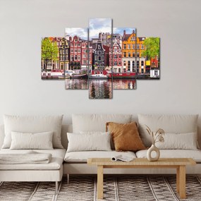 Tablou - Amsterdam, case de dans (150x105 cm)