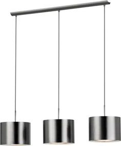 Eglo 39353 - Lampă suspendată pe cablu SAGANTO 3xE27/60W/230V