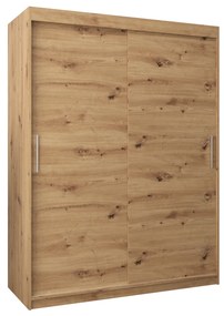 Dulap de haine 150 cm Toki (stejar artisan + stejar artisan). 1064827