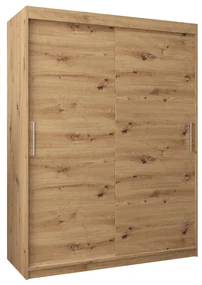 Dulap de haine 150 cm Toki (stejar artisan + stejar artisan). 1064827