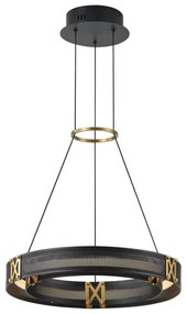 Lustră LED pe cablu LED/21W/230V 3000K 42x120 cm