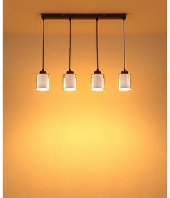 Lustră pe cablu Globo 16056-4H FELICIA 4xE27/60W/230V
