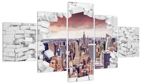 Tablou cu New York (125x70 cm), în 40 de alte dimensiuni noi