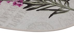 Set 2 covorase baie Lavender haaus Djt, Multicolor, 100% poliester, 50 x 60 cm / 60 x 100 cm