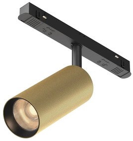 Spot LED, accesoriu pentru sina magnetica Exility, Artisan auriu mat 3000K