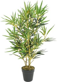 vidaXL Arbore din bambus artificial 368 de frunze 80 cm verde