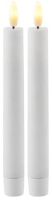 Lumânări LED 2 buc. (înălțime 20 cm) Sille Tall Rechargeable – Sirius