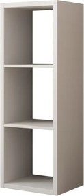 Bibliotecă 40x113.5 cm, Cleo I, ADRK Furniture (Culoare: Alb)