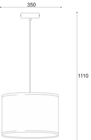 Lustr pe cablu ANTONIO 1xE27/60W/230V