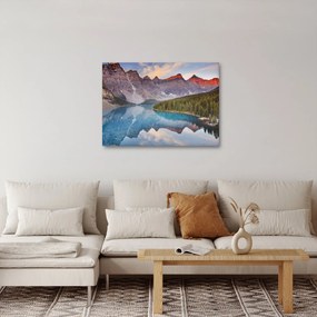 Tablou - Peisaj montan din Canada (70x50 cm)