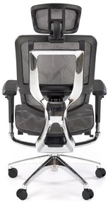 Scaun de birou Ethan gri H139 cm