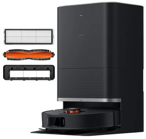 Aspirator robotizat Xiaomi X20 Max, 8000 Pa, 0,5/4 l, 120 min, Funcție mop cu apă caldă, Control vocal, Stație de autovidare, Navigație LDS, Iluminare, Negru