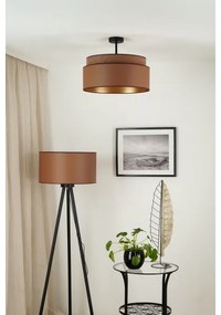 Brilagi - Plafonieră OREGON VEGE 1xE27/15W/230V, Ø 45 cm, maro