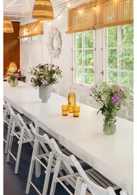 Vază din sticlă Hübsch Sole, înălțime 20 cm, verde