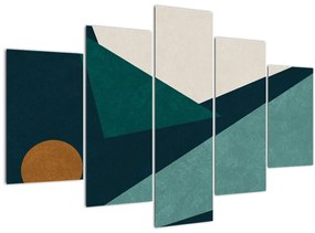 Tablou - Abstract cubic (150x105 cm)