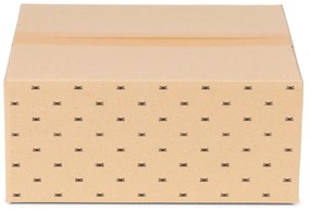 Set de 3 cutii de depozitare bej Compactor Teddy, 35 x 15 cm