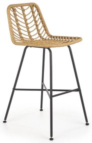 Scaun de bar Tilly, maro