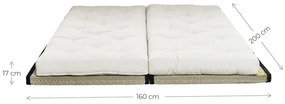 Canapea variabilă Karup Design Chico Olive Green