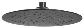 Palarie de dus Invena rotunda Musta 250 mm negru mat