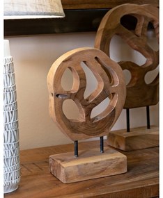 Statuetă din lemn (înălțime 27 cm) Lubang – Mauro Ferretti