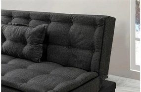 Canapea Extensibilă de Colț Fuocco - S, Antracit